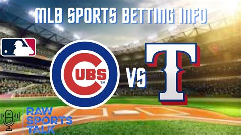 chicago cubs vs texas rangers baseball game
